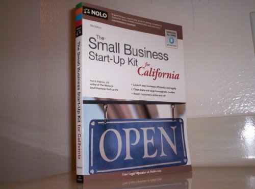 The Small Business Start-Up Kit for California