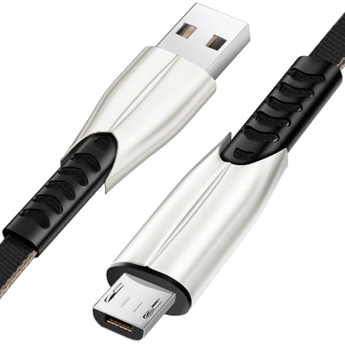 PS4 Controller Ladekabel,Micro USB Kabel für Sony 4 Pro Slim/Nacon,Dual Shock 4,PS4 Controller Ladegerät,Micro Usb Datenkabel und Schnellladekabel 2M