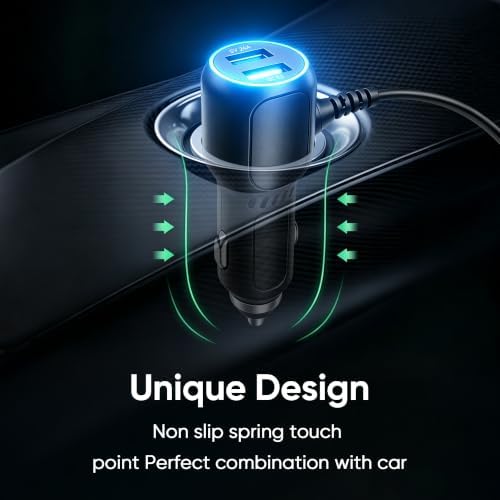 USB-C Car Charger for Dash Cam,Type C USB Power Cord for Dashcam — 사진 3