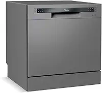Lava Louças 8 Serviços Prata 220V Midea