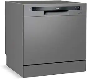 Lava Louças 8 Serviços Prata 220V Midea