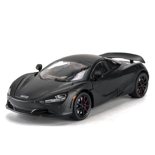 Modelo McLaren 720s Roadster 1:24 Negro miniatura 1