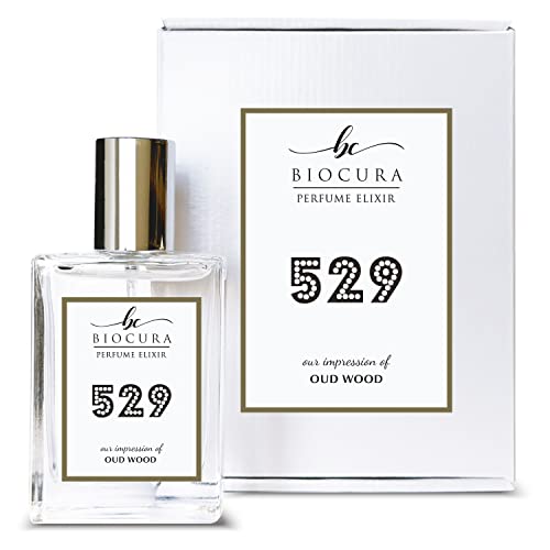 BIOCURA BC Perfume 529 Inspired by Tom F Oud Wood For Men Replica Fragrance Dupes Eau de Parfum Spray Bottle 1.7 Fl Oz/50ml-X1