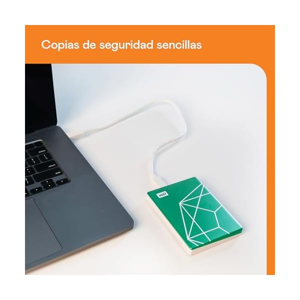WD My Passport Ultra de 6 TB, Almacenamiento Externo portátil, Disco Duro Externo, Software con Defensa contra ransomware, Copia de Seguridad y protección con contraseña - Edición 20 Aniversario - Image 5