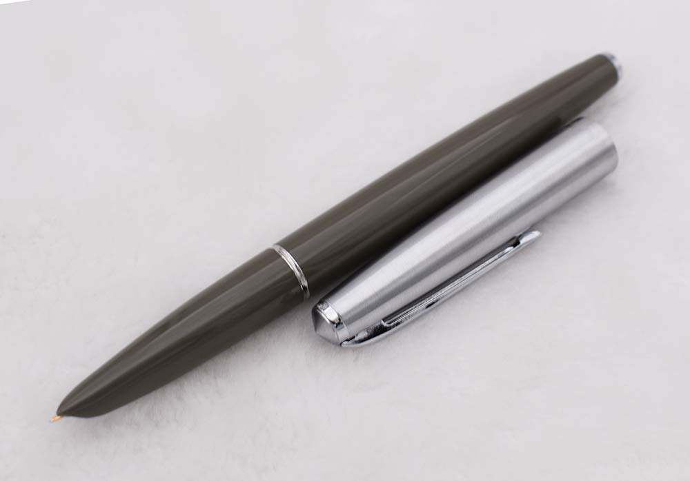 Amazon.com : Hero 100 Fountain Pen 14K Fine Nib, Steel Hooded