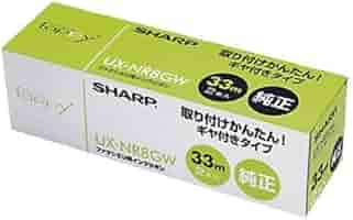 ハイバ アプグレ特典 白黒セット&リボンチャーム シャープ製 UX-NR8G・UX-NR9G対応 インクリボン [FXS36SH