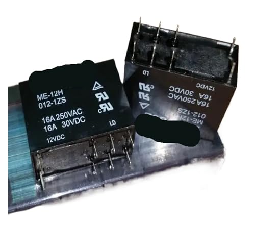 Relais MASSUSE ME-12H 012-1ZS 14F-1C-8P-12V-16A pour carte électronique