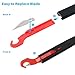 Gomake Vinyl Wrap Guard Cutter Knife Window Tinting Cutter Precision Automotive Safety Cutting Tool for Car Wrapping, Window Tinting,Decals,Signs, Wrap Film and Other Car Vinyl Cutting (W204)