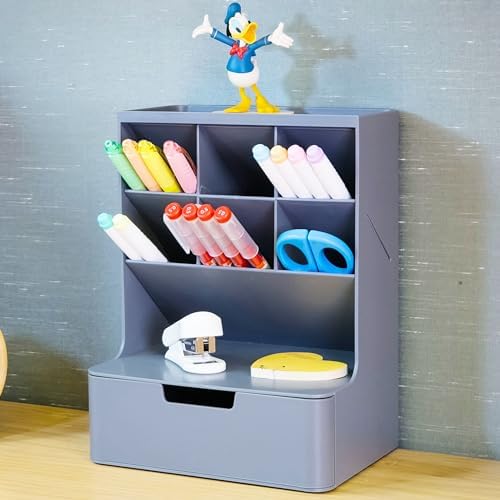 Small Desk Organizer,Pencil Pen Holder, Office
