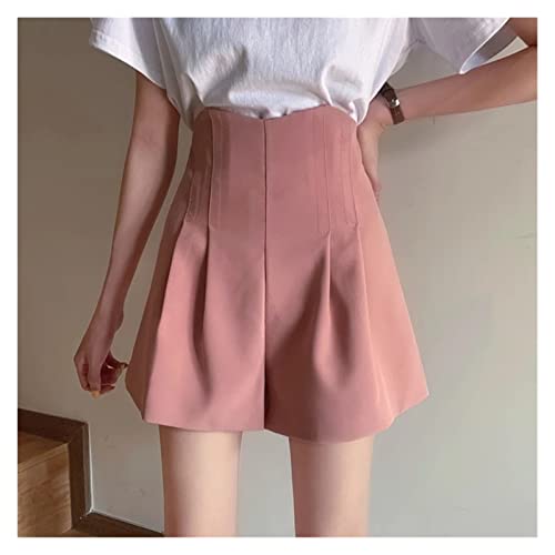 Short wide leg loose taille haute coupe ample pour femme