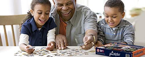 Image of YouTheFan NCAA Auburn Tigers Retro Series Puzzle - 500 Pieces, Team Colors, Large