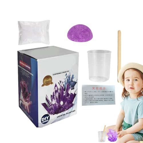 Scientific Kit Crystal Culture Kit - Crystal Science Experimentation Kits, Stem Project Toy for Boys and Girls Aged 8 and , Learning