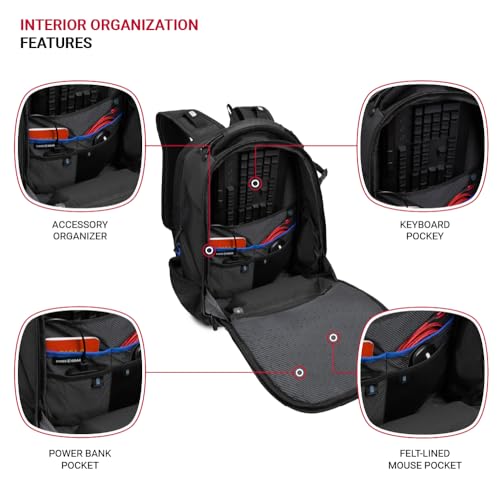 Mochila SwissGear Gamer Elite para Laptop 17" miniatura 5