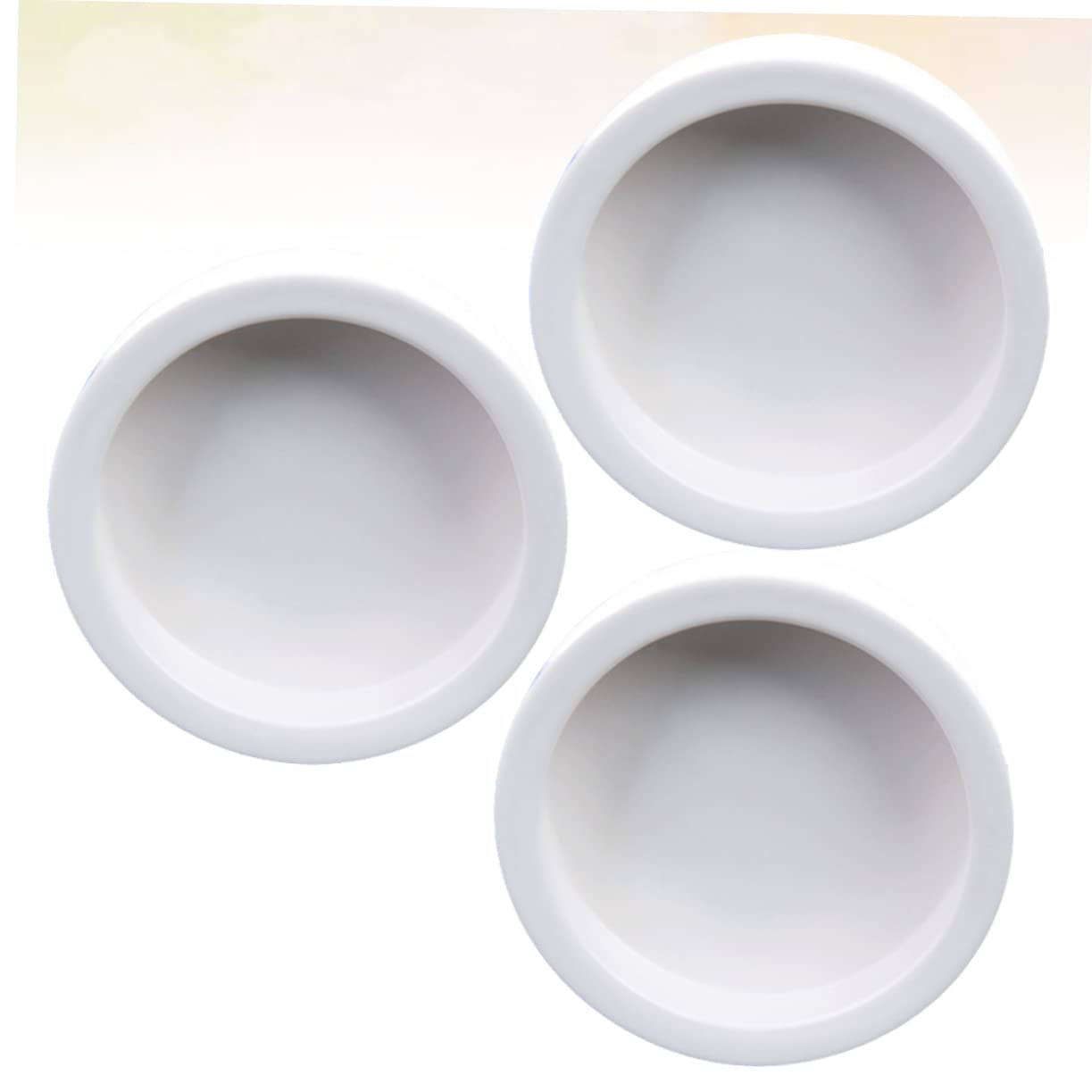 INOOMP 9pezzi Ciotole Spessper Rettili Vassoio Antiscivolo per per Lucertole Design Stabile e Facile Piccolo