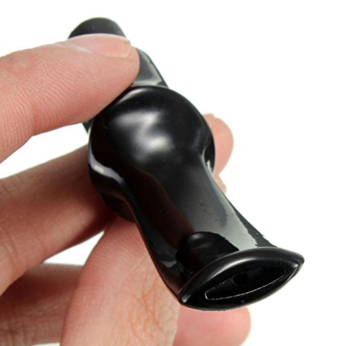 3 x Mundstück 9 mm EbonitBakelit Vulkanit für Rauchpfeifen gebogen Bent 4637 – Bild 5