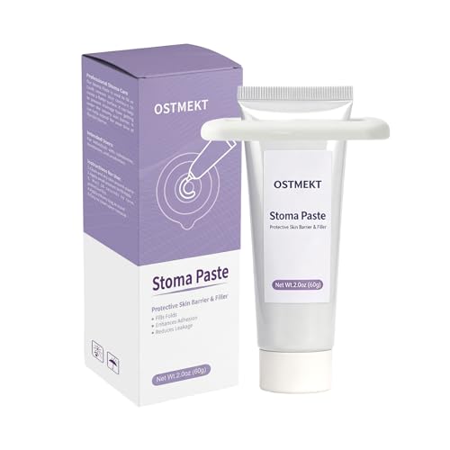 Ostomy Paste for Leak Prevention - Ostomy Supplies - Alcohol-Free Stoma Paste for Skin Barrier Seal & Protection - 2oz Tube