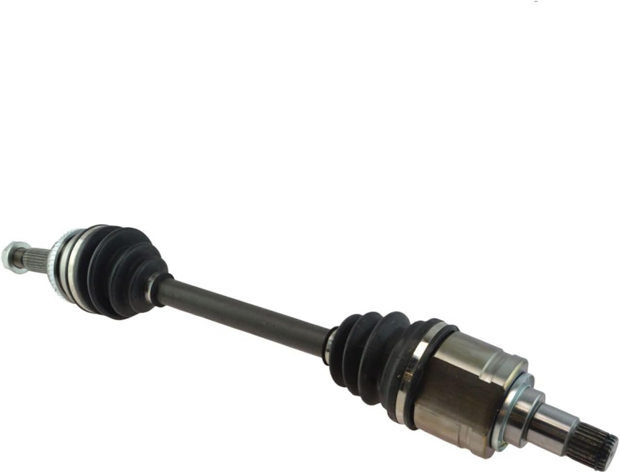 1pc CV Axle Shaft Assembly Front Left Driver Side for Toyota for Camry 2.4L 2002-2009 for Highlander 2.4L 2001-2007 for Solara 2.4L 2004-2008 48pc 26.3 In668mm-Compressed Length,Fit Testing