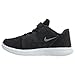 Nike Boy's Flex 2017 RN (TDV) Running Shoes (9 Toddler M, Black/Metallic Silver)