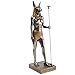 Hund und günstig Kaufen-lachineuse Anubis-Statue 31 cm Gott – Altes Ägypten Dekorationsstatuette Objektfigur Hundekopf – Ägyptische Büste – Originelle dekorative Geschenkidee – Innendekoration