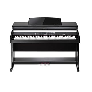 Kurzweil MP20 BP Piano numérique meuble Noir brillant - Les Beatles, Paul McCartney, John Lennon, RIngo Starr, George Harrison
