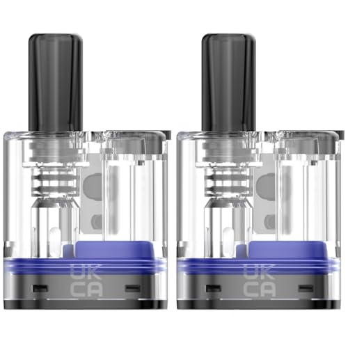 SOUL Cartouche | GEEKVAPE Soul Pod Cartouche 1.0 ohm (Boost Version) 4ml Upgraded Pod 2pcs - Compatible Geekvape Soul 2 / Soul Pod E-Cigarette, Sans nicotine