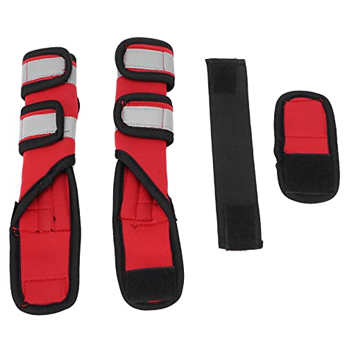 Image of Dog Front Leg Braces, Reflective Canine Shoulder Brace with Elbow Support for Ligament Injuries Sprains, Adjustable Dog Leg Wrap for Medium Dogs during Walking Running or Recovery