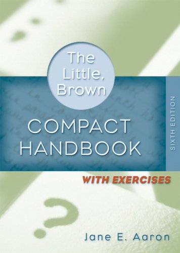 Little, Brown Compact Handbook with Exercises Value Pack (includes MyCompLab NEW with E-Book Student Access& Writing...