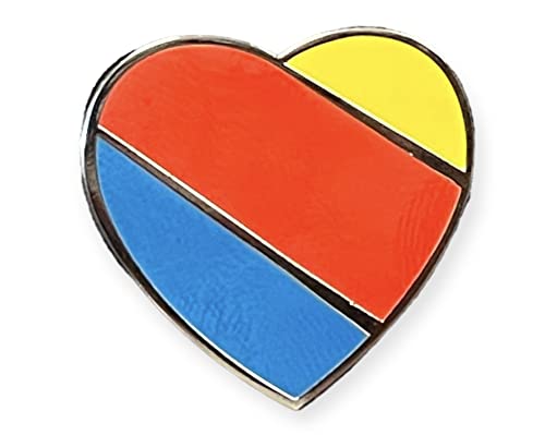 SOUTHWEST AIRLINES LAPEL TACK PIN CLASSIC LOGO GIFT COLLECTIBLE 25mm x 23mm4