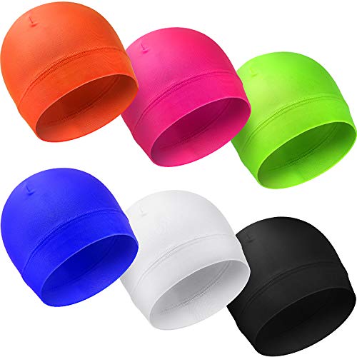 SATINIOR Sweat Wicking Helmet Liner, Cooling Cap, Running Hat, Cycling Cap Skull Cap