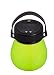 Evergreen Garden Firefly Frosted Green Bell-Shaped Indestructible Silicone Solar Powered LED Emergency Power Light with Water-Tight Twist Top/Brand- Evergreen Garden