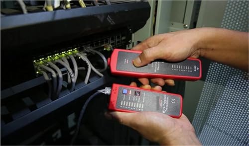Buscador LAN con comprobador de cable red para detectar roturas y comprobar continuidad 7