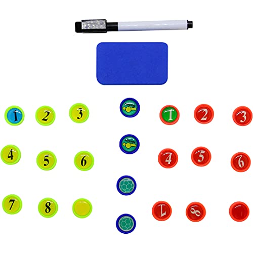 Prancheta Tática Magnética Handebol Dupla Face caneta e ímã