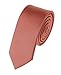 Solid Color 2" Skinny Tie- Palm Coast Coral