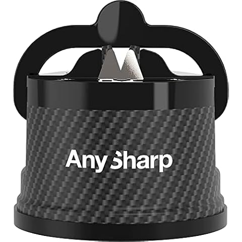 AnySharp Global World's Best Knife Sharpener, Editions, Carbon Fibre Cover
