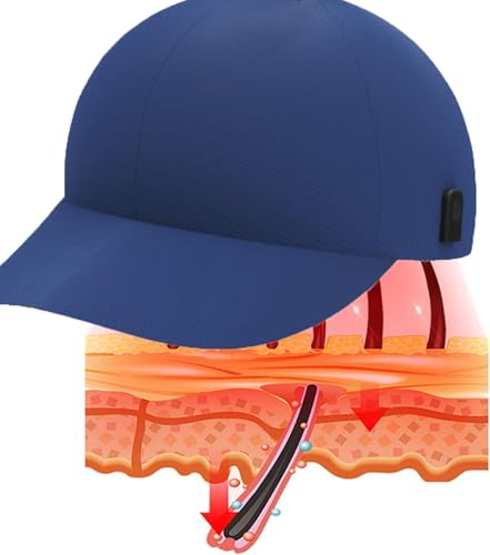 Boné de terapia de luz vermelha e infravermelha com 160 unidades ...