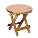 Produktbild MyAou-Shower Chair Duschstuhl Portable Faltbare Bambus Hocker Kind Bad Stuhl Outdoor Angeln Stuhl