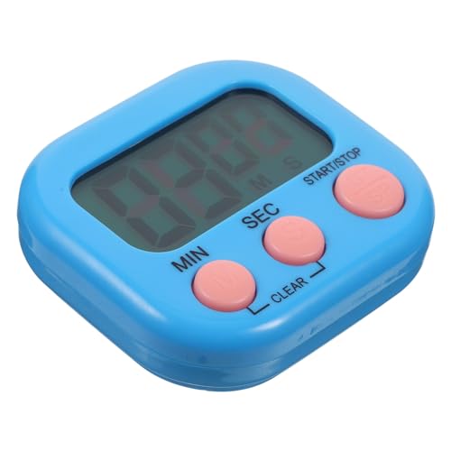 HOLIDYOYO Temporizador Digital Pequeño de Cocina con Función y Adelante Carcasa Abs Resistente Diseño Magnético para Fijar Superficies Metálicas para Hornear y Cocinar con Precisión