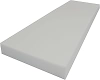 Vista 9 de Mybecca 6" x 24" x 72" High Density Upholstery Foam Cushion (Seat Replacement, Upholstery Sheet, Foam Padding)