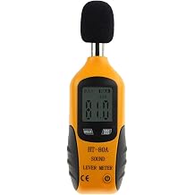 Decibel Meter Digital Sound Level 30 130 DB Audio Noise Measure Device Ranges