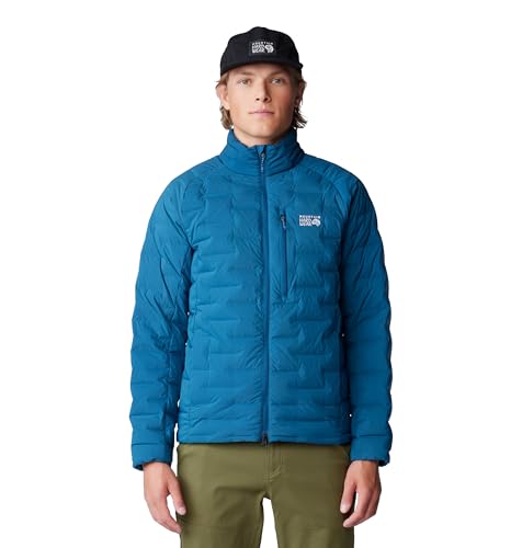 Mountain Hardwear Men's StretchDown Jacket, Dark Caspian-New 2024, Medium