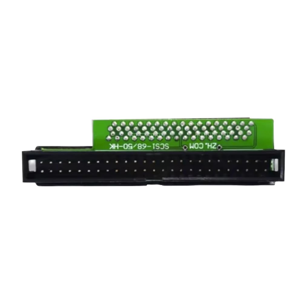 Adaptador Convertidor de Disco Duro SCSI de 68 Pines Macho A 50 Pines Macho, Compatible con Interfaz IDE de 68p A 50p