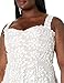 Dress the Population Women's Anabel Sweetheart Bustier Maxi Dress, Off White, Medium