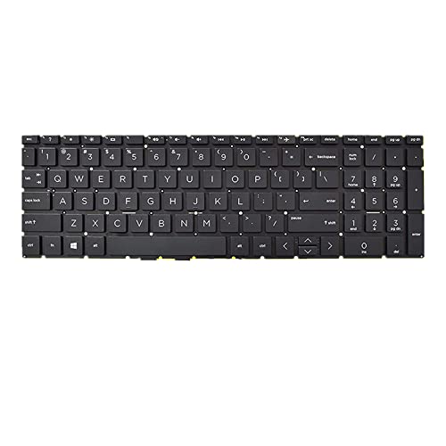 Clavier pour HP 470 G7 G8 noir US QWERTY de remplacement pour réparation PC portable