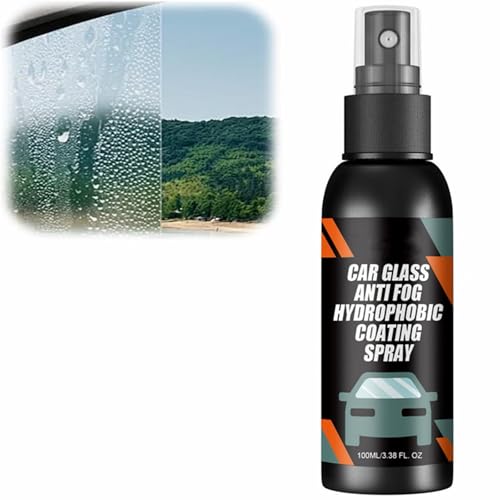 Antibeschlagspray Auto,Antibeschlag-Spray,Antibeschlagmittel,Antibeschlag-Auto,Antibeschlag Auto Innen,Antibeschlag Autoscheiben,Anti Fog Rain Spray,Anti Beschlag Spray für Schwimmbrillen,100 ML