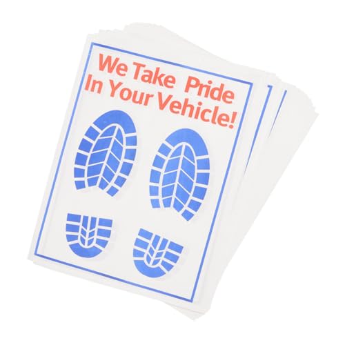Tapis de sol jetables imperméables et robustes pour plancher de voiture