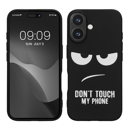 kwmobile Cover Compatibile con Apple iPhone 16 - Custodia in