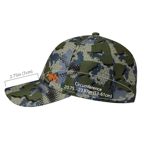 Image of BASSDASH Camo Fishing Hunting Hat Unisex Adjustable Baseball Cap