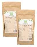 Schwarzkümmelsamen 500g (2 * 250g) von der Grünen Essenz - geeignet für Salatdressing - für vegetarische & vegane Küche - Schwarzkümmelsamen ideal zum Backen (500 Gramm)
