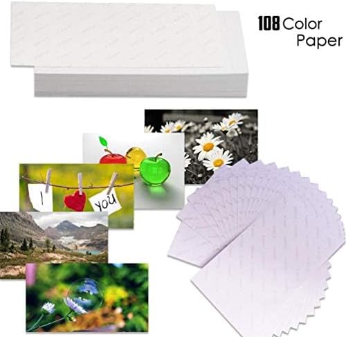 Miniatura 6 de Canon - Papel fotográfico para impresora, KP-108IN  KP108, papel de tinta de color, incluye (4 x 6) 108 hojas de papel brillante + 3 tóneres de