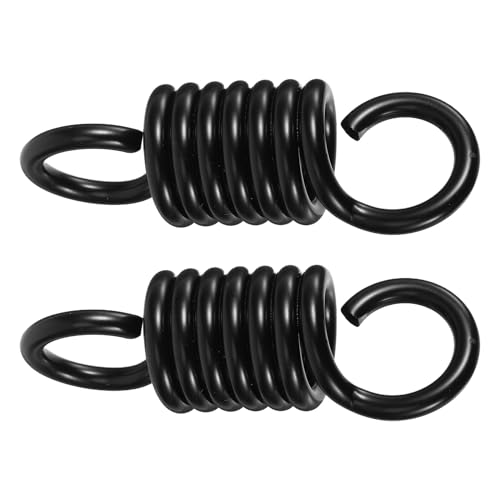 DOITOOL 2 pezzi Molla per Amaca con Gancio Resistente Molla Sospensione per Sedia Altalena e Dondolo da Giardino Supporto Sicuro e Facile da Installare per Uso Esterno Patio